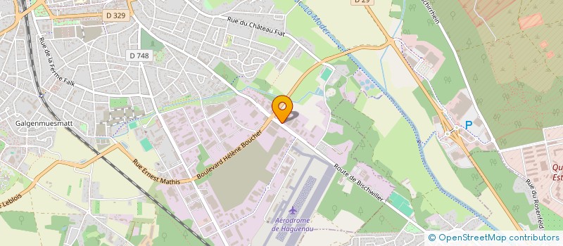 localisation de l'entreprise GOSTENA à HAGUENAU