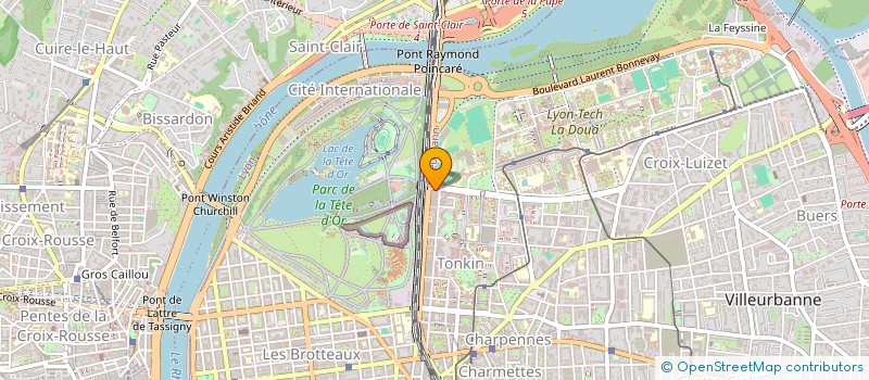 localisation de l'entreprise GOSTUDENT  VILLEURBANNE