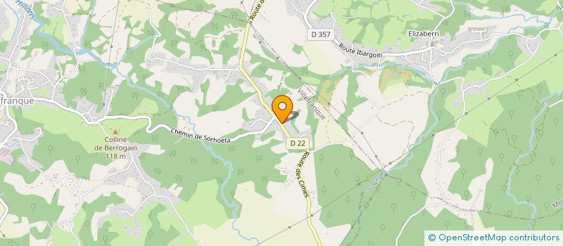 localisation de l'entreprise GOSTUKOA  VILLEFRANQUE