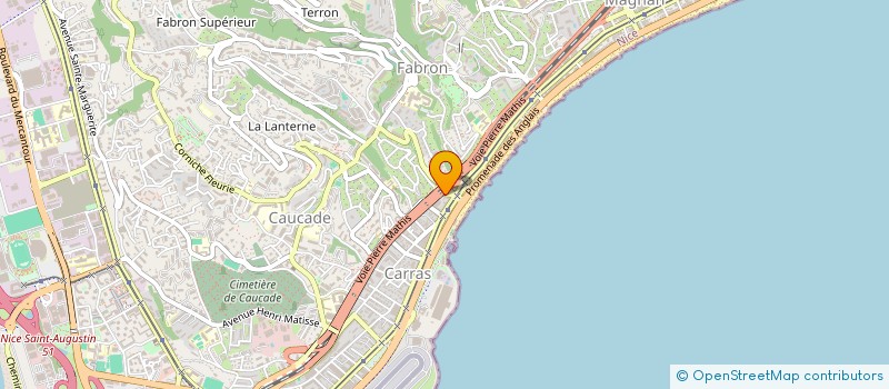 localisation de l'entreprise GOT ET BAYON AUXILIAIRES MEDIC à NICE