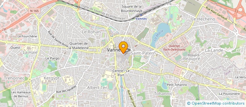 localisation de l'entreprise GOT SEZNEC à VANNES