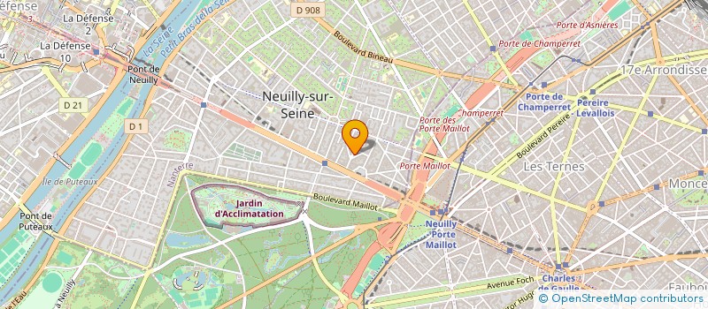 localisation de l'entreprise GOT YOU à NEUILLY-SUR-SEINE