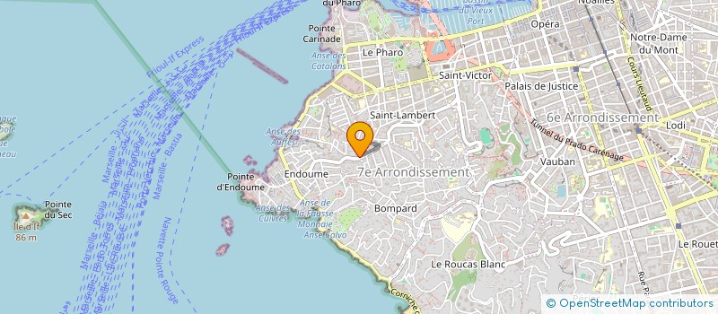 localisation de l'entreprise GOTA 2A à MARSEILLE