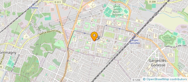 localisation de l'entreprise GOTA à SARCELLES