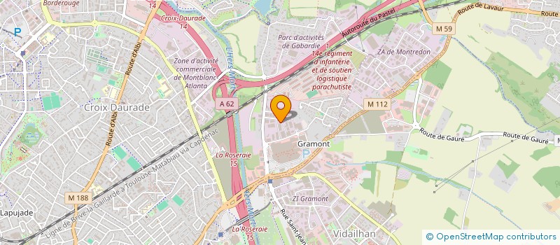 localisation de l'entreprise GOTA  TOULOUSE