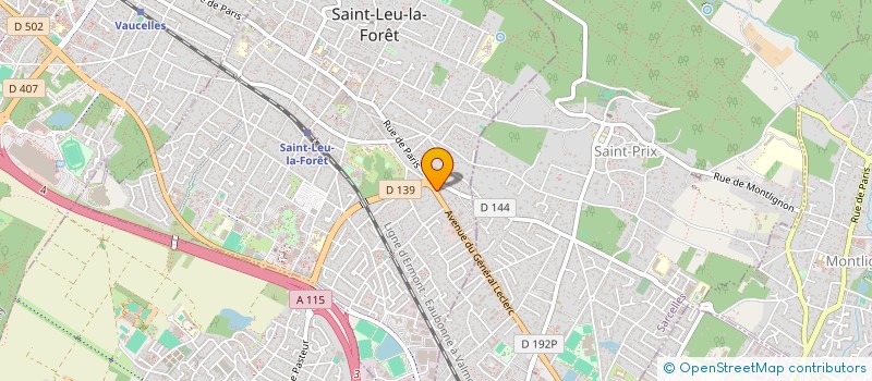 localisation de l'entreprise GOTAGO  SAINT-LEU-LA-FORET