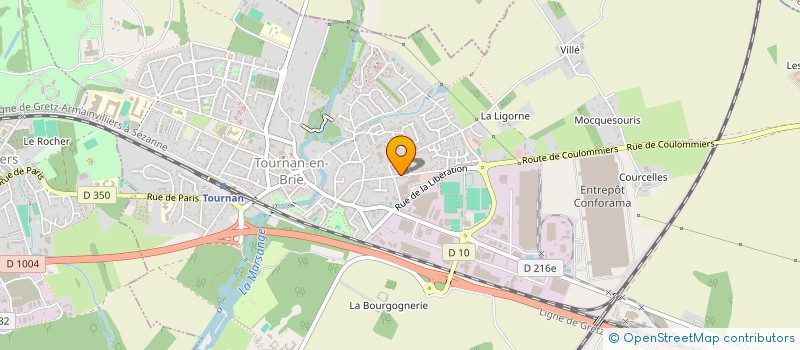 localisation de l'entreprise GOTAKA à TOURNAN-EN-BRIE