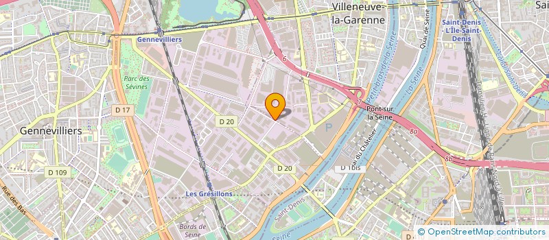 localisation de l'entreprise GOTAM AMENAGEMENT  GROSLAY