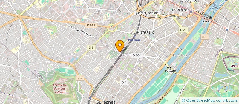 localisation de l'entreprise GOTAM IMMO à SURESNES