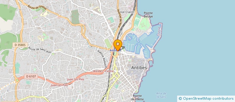 localisation de l'entreprise GOTANDA à ANTIBES