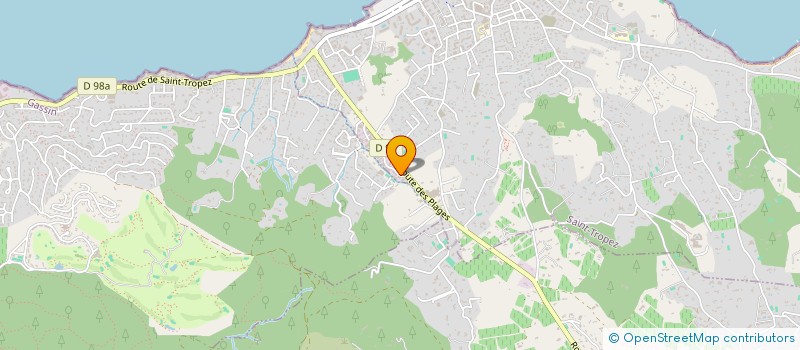 localisation de l'entreprise GOTCHA à SAINT-TROPEZ