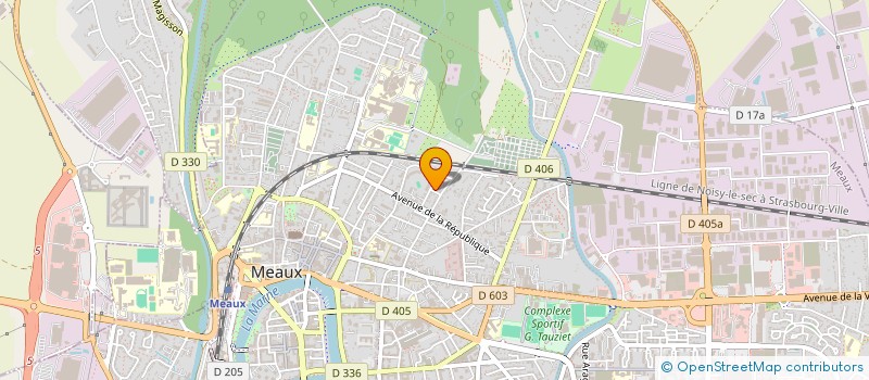 localisation de l'entreprise GOTEO à MEAUX