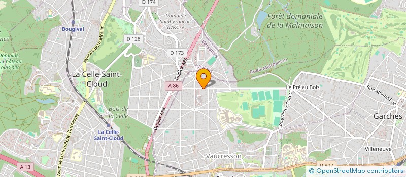 localisation de l'entreprise GOTESSONS DESIGN  VAUCRESSON