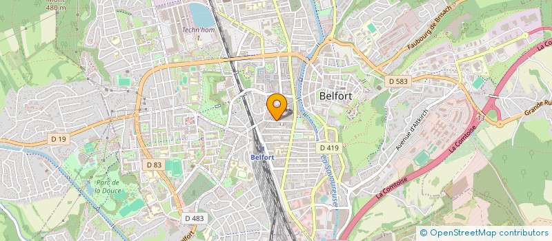 localisation de l'entreprise GOTHAM  MANDEURE