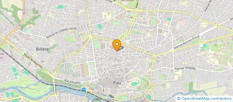 localisation de l'entreprise GOTHAM à PAU