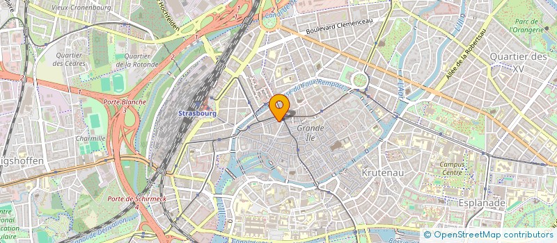 localisation de l'entreprise GOTHAM CITY HOLDING LTD  STRASBOURG