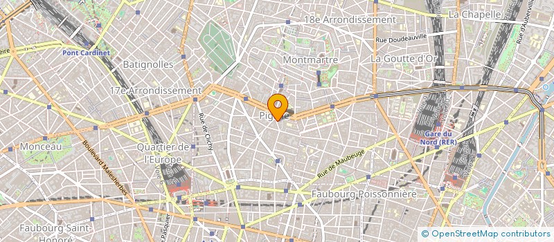 localisation de l'entreprise GOTHAM PARIS  PARIS