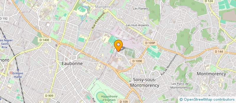 localisation de l'entreprise GOTHAM SECURITY à SOISY-SOUS-MONTMORENCY