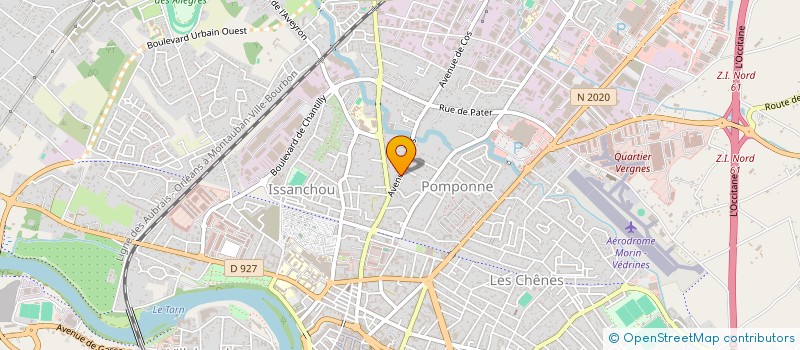 localisation de l'entreprise GOTIER  MONTAUBAN