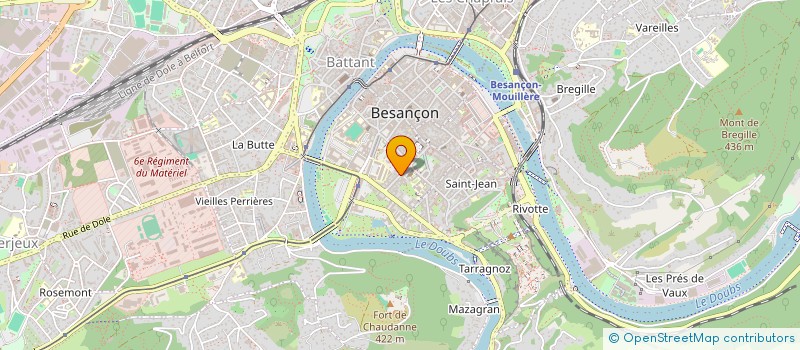 localisation de l'entreprise GOTO SAPIENTIA  BESANCON