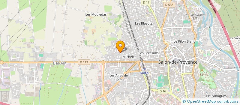 localisation de l'entreprise GOTON-ORTHO  SALON-DE-PROVENCE