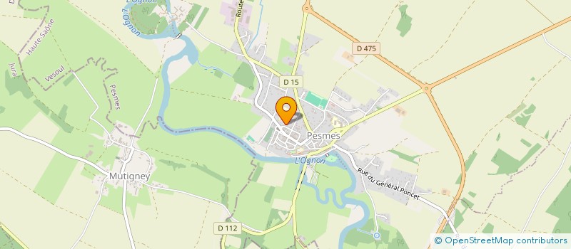 localisation de l'entreprise GOTOTTE  PESMES