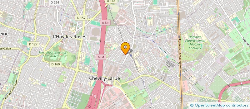 localisation de l'entreprise GOTRANS  L'HAY-LES-ROSES