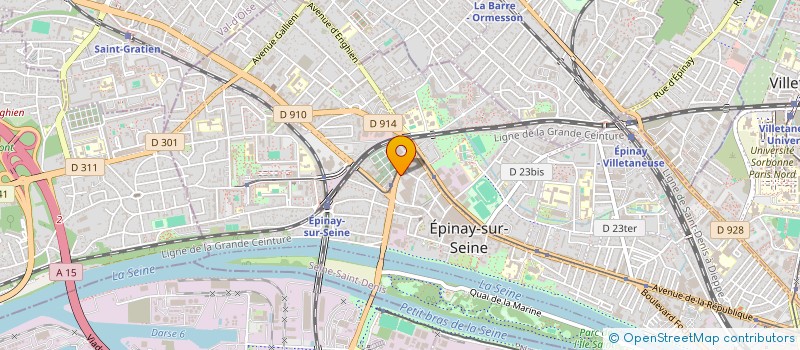 localisation de l'entreprise GOTRANS à EPINAY-SUR-SEINE