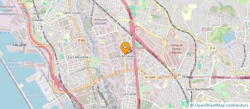 localisation de l'entreprise GOTRUST à MARSEILLE