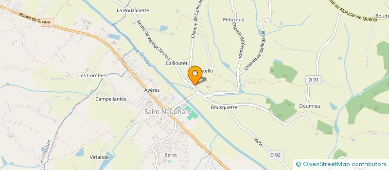 localisation de l'entreprise GOTS  SAINT-NAUPHARY