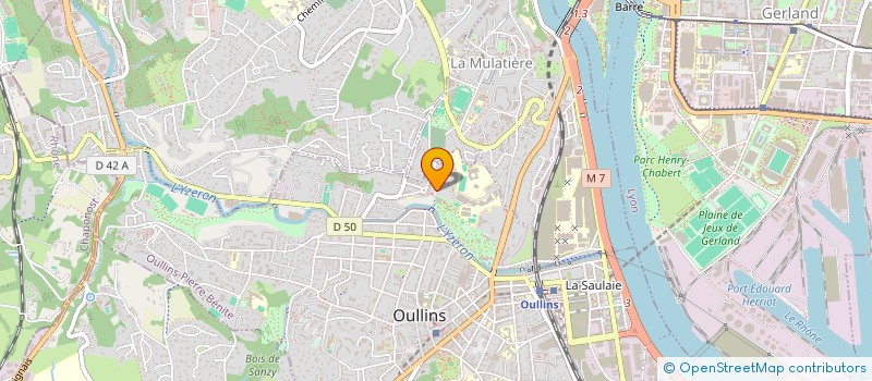 localisation de l'entreprise GOTTAGOTHA  OULLINS-PIERRE-BENITE