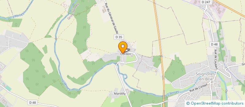 localisation de l'entreprise GOTTI MARC  GRISY-SUISNES