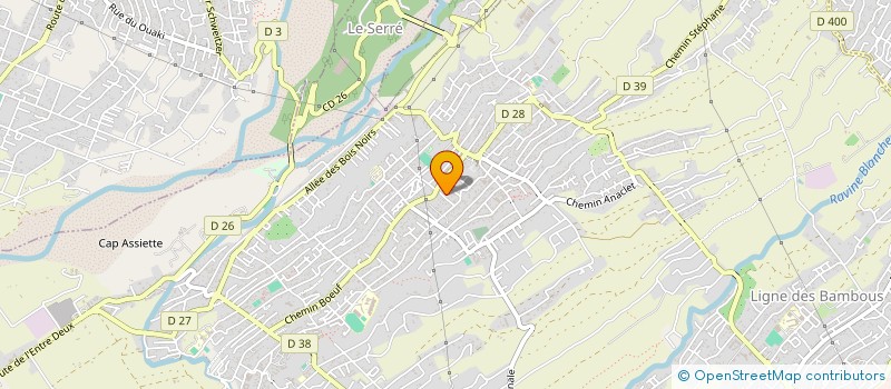 localisation de l'entreprise GOTTI TRUCK  SAINT-PIERRE