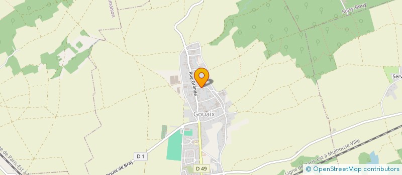 localisation de l'entreprise GOUAIX ADULTES MULTISPORTS  GOUAIX