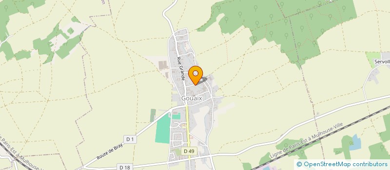 localisation de l'entreprise GOUAIX SAVATE BOXE FRANCAISE  GOUAIX