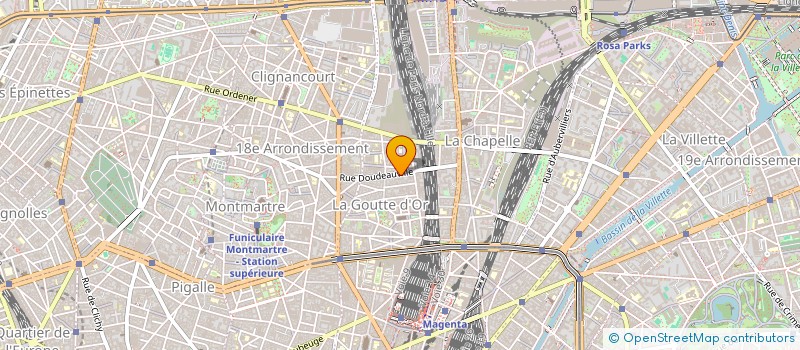 localisation de l'entreprise GOUAOULD  PARIS