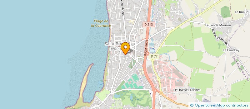 localisation de l'entreprise GOUARD IMMOCEAN à SAINT BREVIN LES PINS
