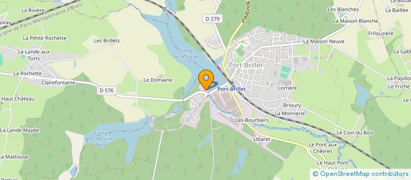 localisation de l'entreprise GOUAULT PACHECO SCI  PORT-BRILLET