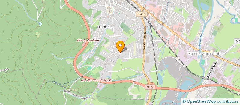 localisation de l'entreprise GOUBATOUR  SAINT-DIE-DES-VOSGES
