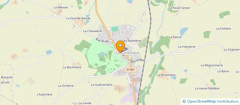 localisation de l'entreprise GOUBAUD RENOVATION à CHEMILLE-EN-ANJOU