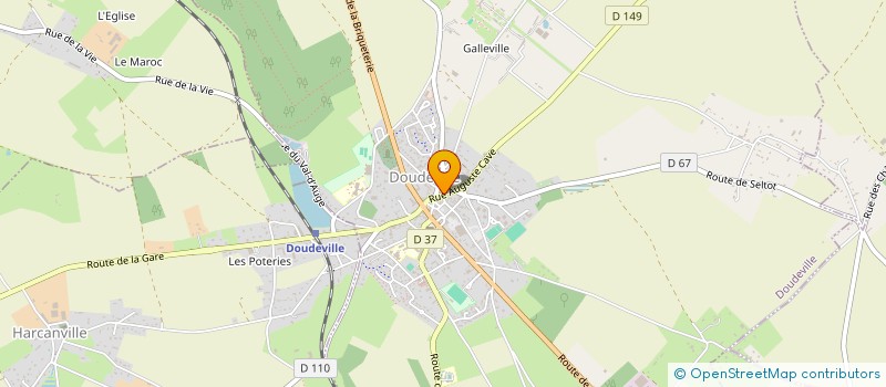 localisation de l'entreprise GOUBERT  FECAMP