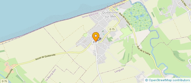 localisation de l'entreprise GOUBERT  QUIBERVILLE-SUR-MER