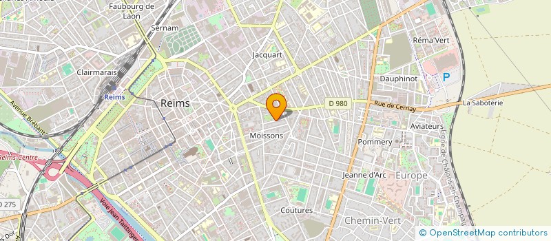 localisation de l'entreprise GOUBET CONSEILS  REIMS