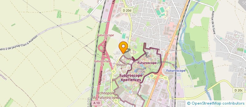 localisation de l'entreprise GOUBIL  JAUNAY-MARIGNY