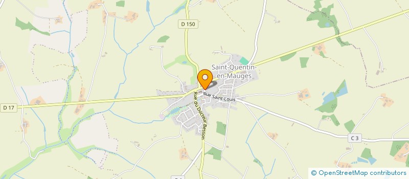 localisation de l'entreprise GOUBIMMO  BEAUPREAU-EN-MAUGES