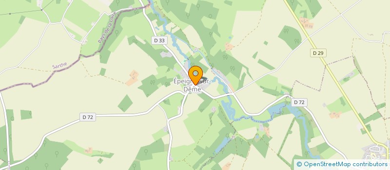 localisation de l'entreprise GOUBIN BOURGAULT  EPEIGNE-SUR-DEME