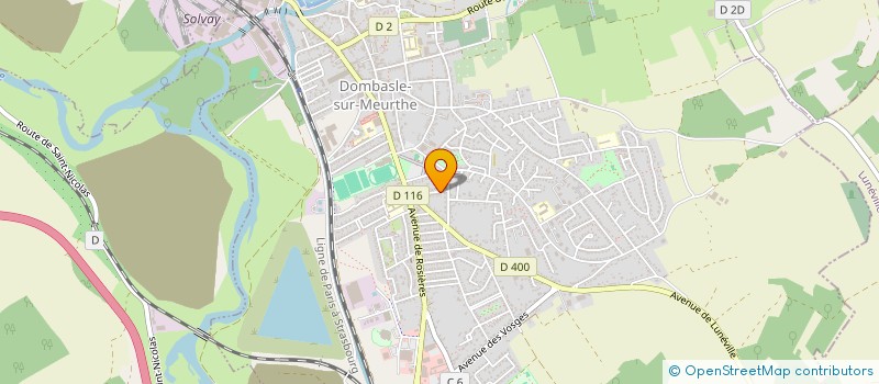 localisation de l'entreprise GOUD FOUD  NANCY