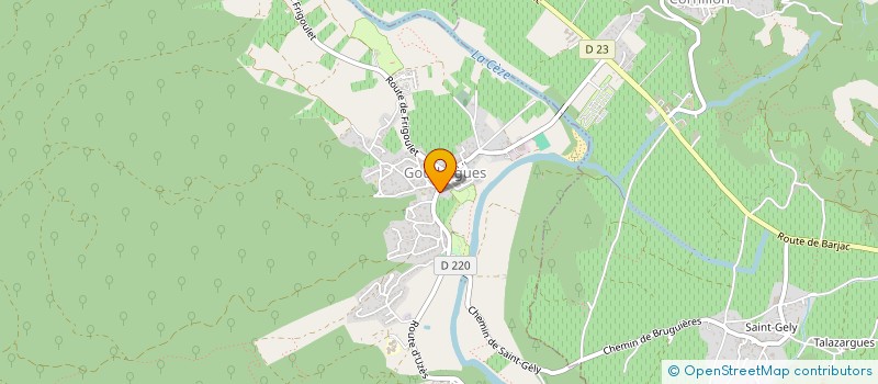 localisation de l'entreprise GOUD TIME  GOUDARGUES