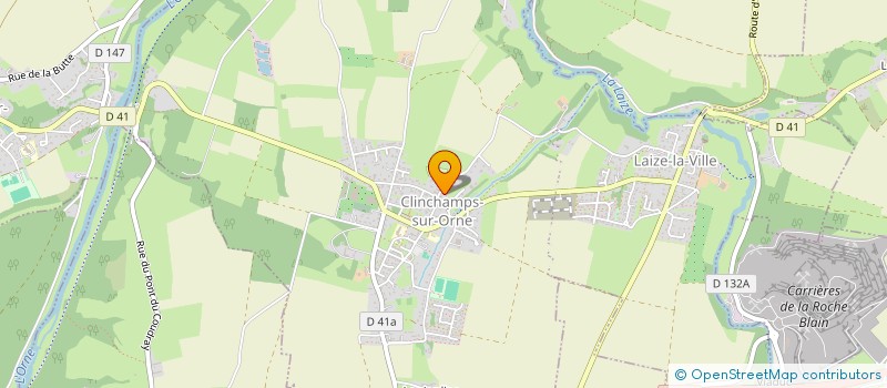 localisation de l'entreprise GOUDALI  LAIZE-CLINCHAMPS