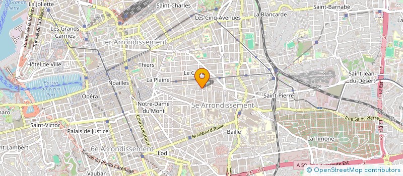 localisation de l'entreprise GOUDARD  MARSEILLE